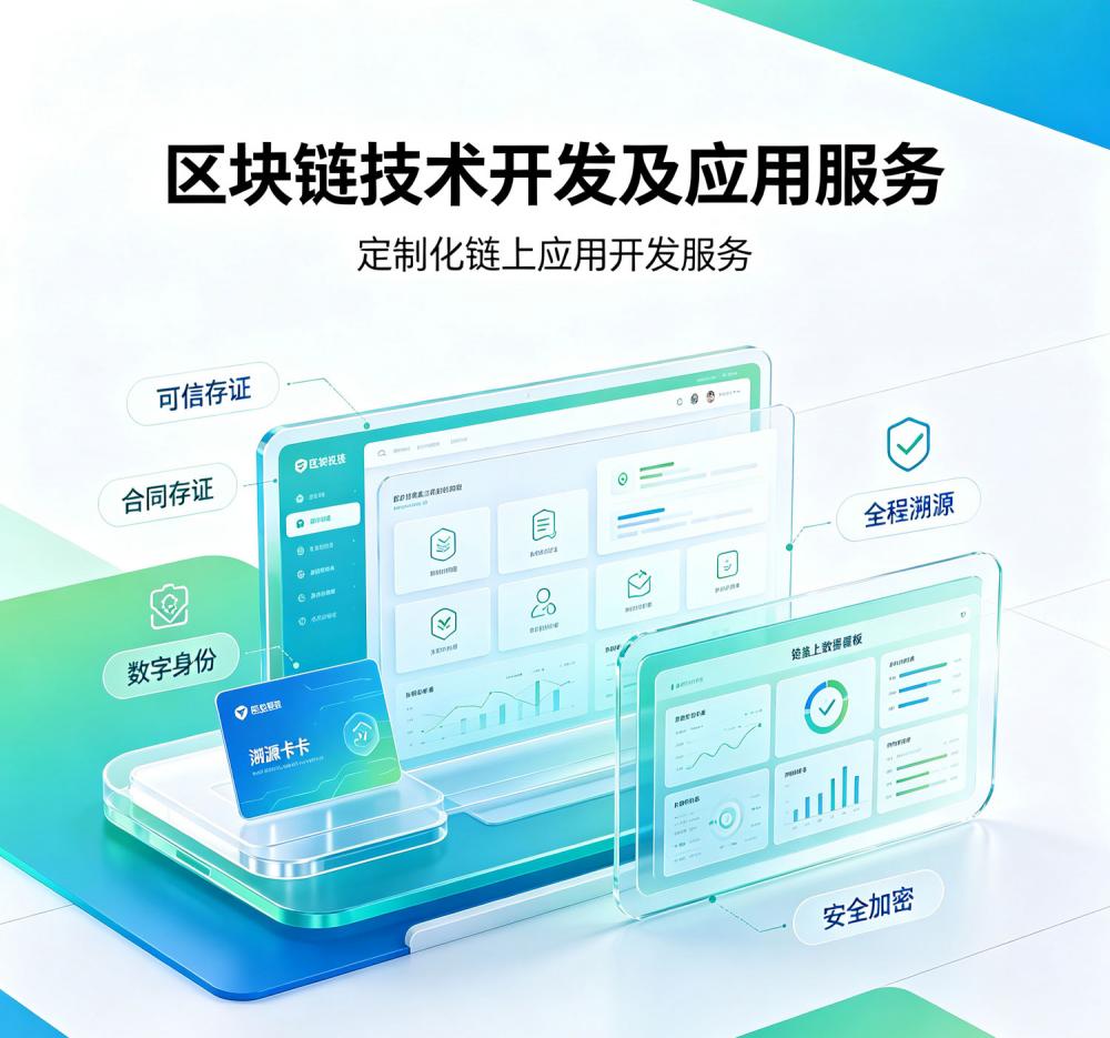 区块链技术开发及应用服务